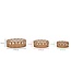 Mauro Ferretti DIENBLAD FUJI SET 3 STUKS CM Ø 50X16-40X14-30X12