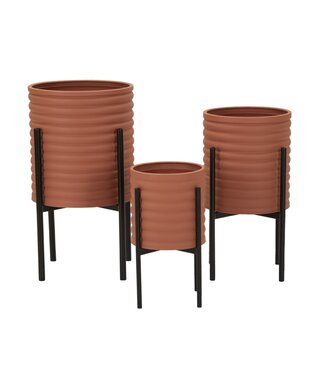 Mauro Ferretti VAASHOUDER MILY SET 3 STUKS CM Ø 36X56,5-30X48,5-24X37,5