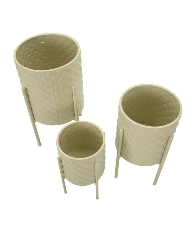 Mauro Ferretti VAAS HGOLDER BETSY SET 3 STUKS CM Ø 36X56,5-30X48,5-24X37,5