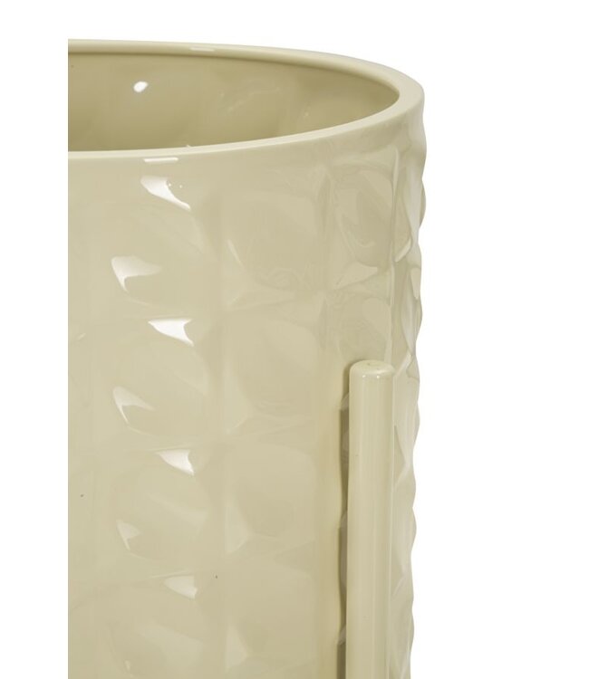 Mauro Ferretti VAAS HGOLDER BETSY SET 3 STUKS CM Ø 36X56,5-30X48,5-24X37,5