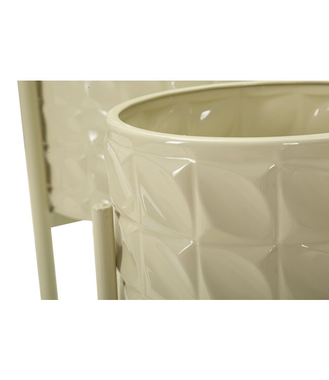 Mauro Ferretti VAAS HGOLDER BETSY SET 3 STUKS CM Ø 36X56,5-30X48,5-24X37,5