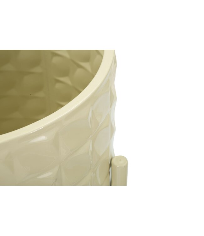 Mauro Ferretti VAAS HGOLDER BETSY SET 3 STUKS CM Ø 36X56,5-30X48,5-24X37,5