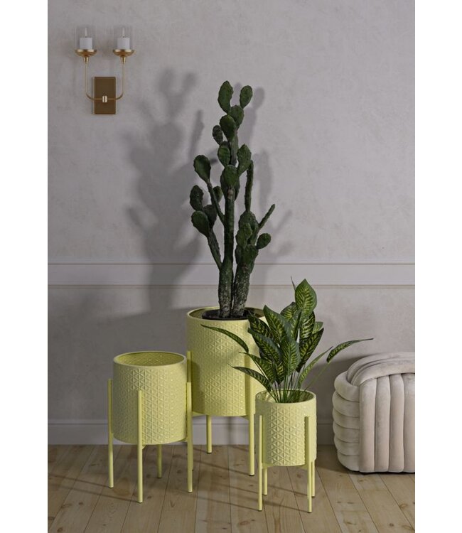 Mauro Ferretti VAASHOUDER IRIS SET 3 STUKS CM Ø 36X56,5-30X48,5-24X37,5