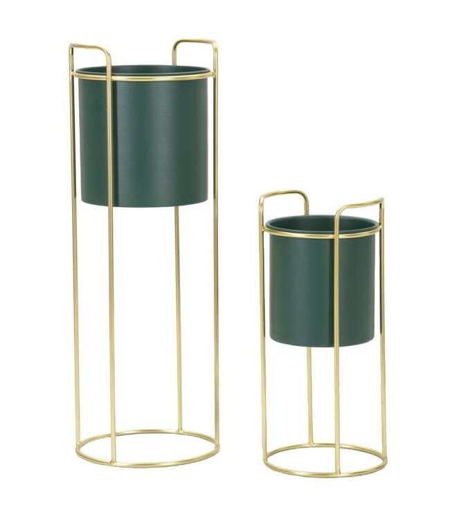 Mauro Ferretti VAASHOUDER GRENT SLIM SET 2 STUKS CM Ø 24X70-19,5X45