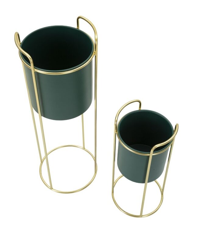 Mauro Ferretti VAASHOUDER GRENT SLIM SET 2 STUKS CM Ø 24X70-19,5X45