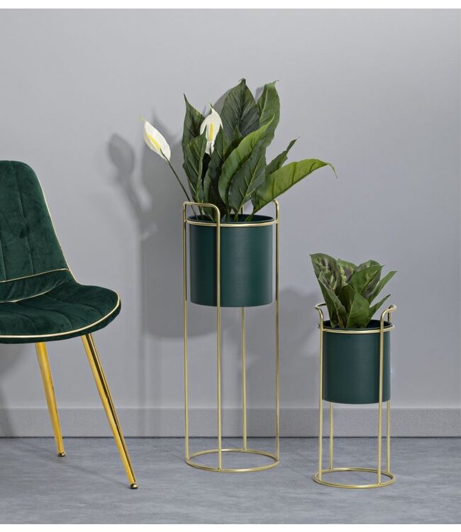 Mauro Ferretti VAASHOUDER GRENT SLIM SET 2 STUKS CM Ø 24X70-19,5X45