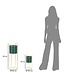 Mauro Ferretti VAASHOUDER GRENT SLIM SET 2 STUKS CM Ø 24X70-19,5X45