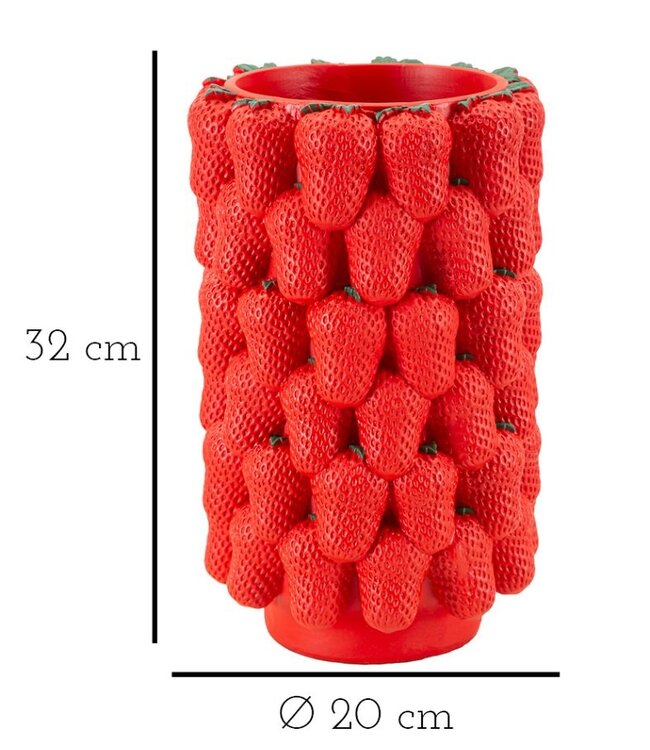 Mauro Ferretti VAAS AARDBEI CM Ø 20X32