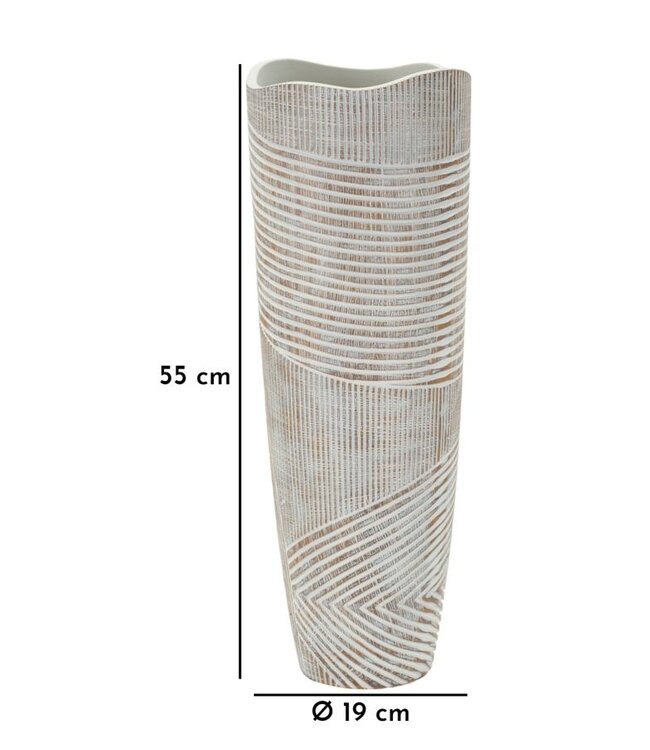 Mauro Ferretti POT HARS HOUT CM Ø 19 X 55