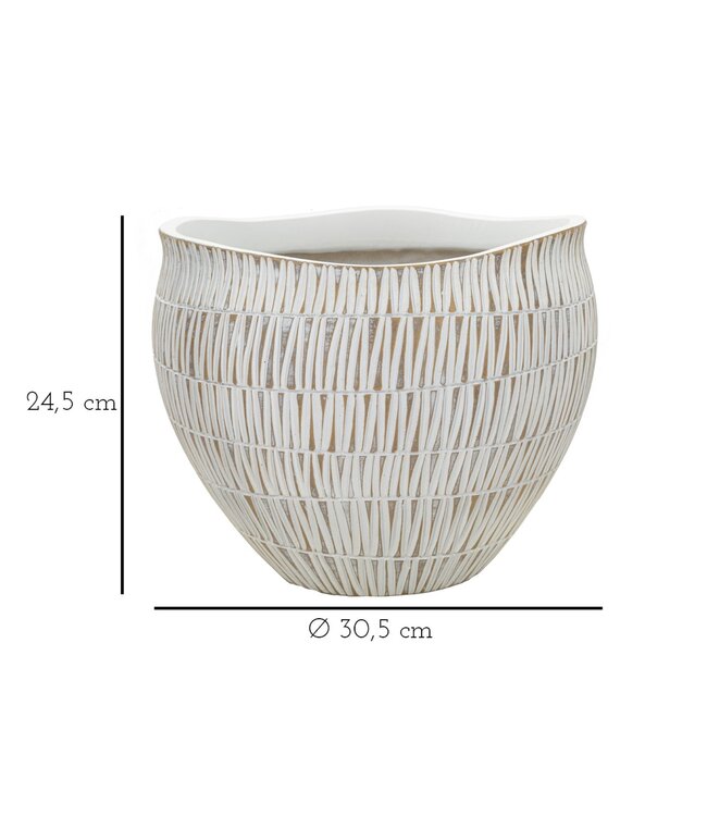 Mauro Ferretti CACHEPOT STIKY CM Ø 30,5X24,5 - 420920001