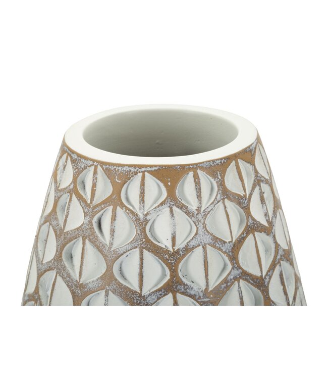 Mauro Ferretti RESIN VAAS TIBET CM Ø 20X45,5