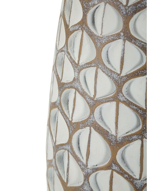 Mauro Ferretti RESIN VAAS TIBET CM Ø 20X45,5