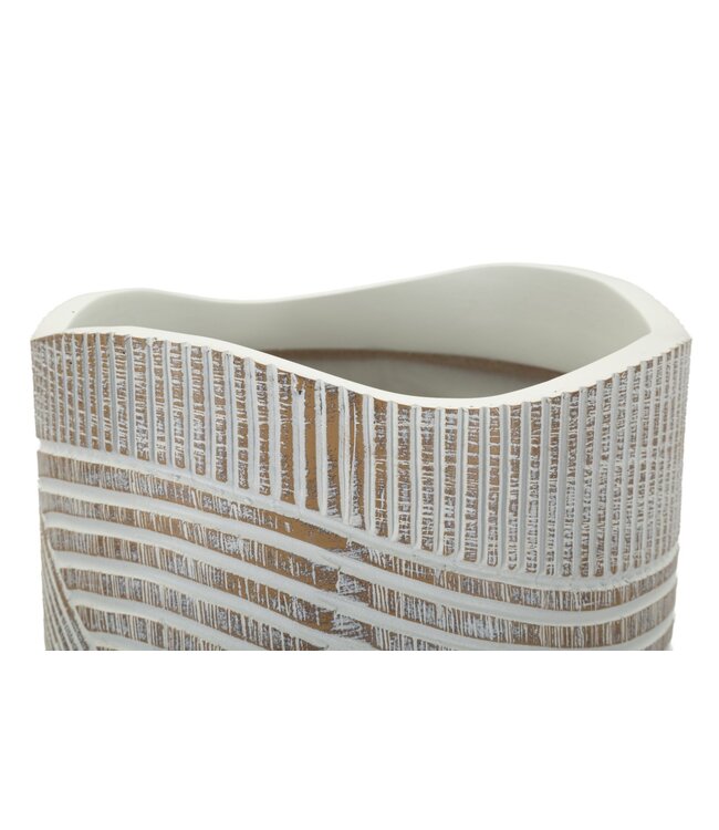 Mauro Ferretti VAAS HARS HOUT CM Ø 18x45