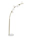 Mauro Ferretti VLOERLAMP GLAMY ARC 6 LUCI CM 130X45X220-246