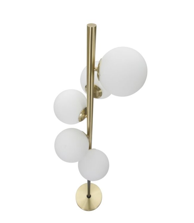 Mauro Ferretti VLOERLAMP GLAMY DARK CM Ø 30x160