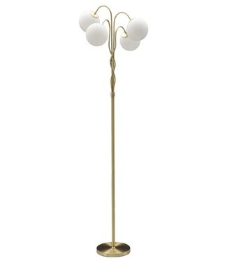 Mauro Ferretti VLOERLAMP GLIMÉ 4 LICHT CM Ø 54X176