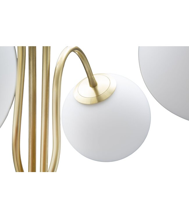 Mauro Ferretti VLOERLAMP GLIMÉ 4 LICHT CM Ø 54X176