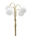 Mauro Ferretti VLOERLAMP GLIMÉ 4 LICHT CM Ø 54X176