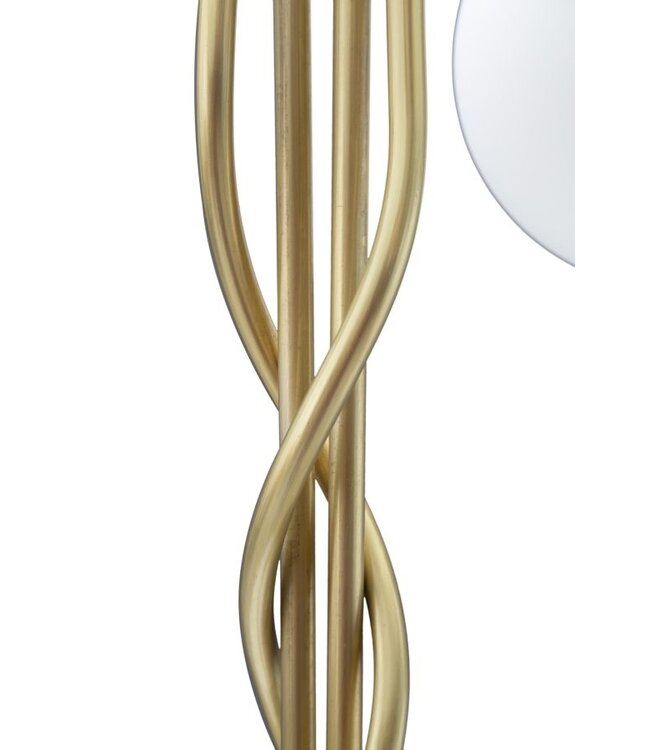 Mauro Ferretti VLOERLAMP GLIMÉ 4 LICHT CM Ø 54X176