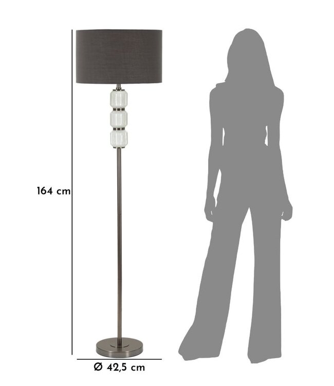 Mauro Ferretti VLOERLAMP BRIGHT ONE CM Ø 42,5X164