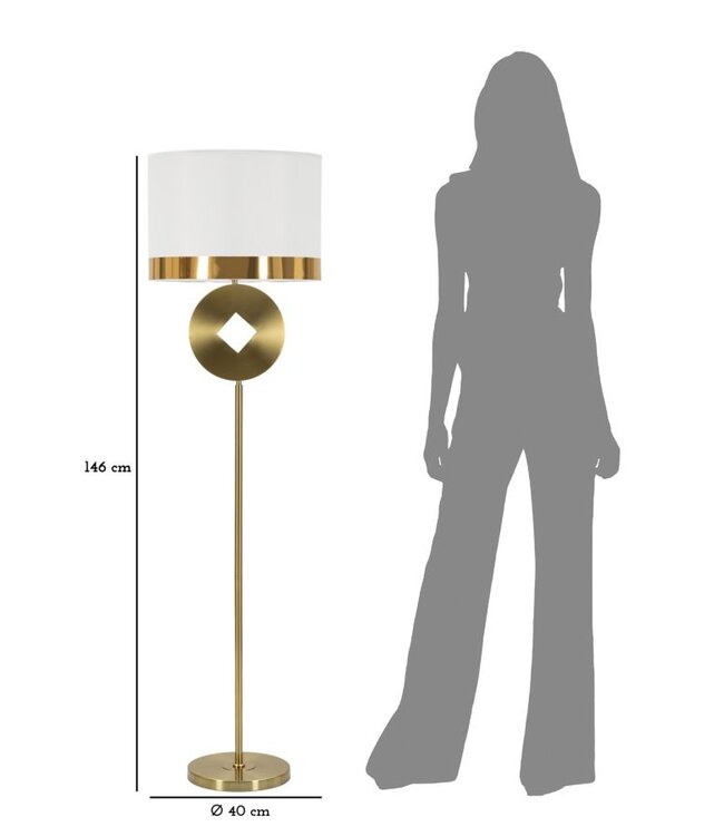 Mauro Ferretti VLOERLAMP MUNT CM Ø 40X151