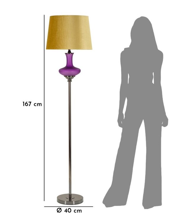 Mauro Ferretti VLOERLAMP MILVA ONE CM Ø 40X167