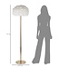 Mauro Ferretti VLOERLAMP VEREN SLANK WIT CM Ø 43X170