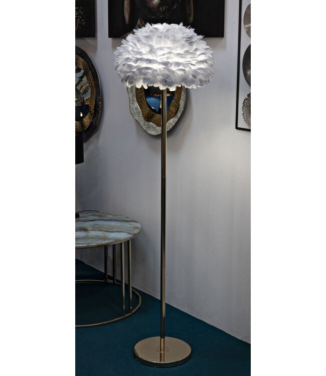 Mauro Ferretti VLOERLAMP VEREN SLANK GRIJS CM Ø 43X170