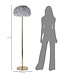 Mauro Ferretti VLOERLAMP VEREN SLANK GRIJS CM Ø 43X170