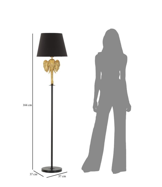 Mauro Ferretti VLOERLAMP OLIFANT CM Ø 37X164