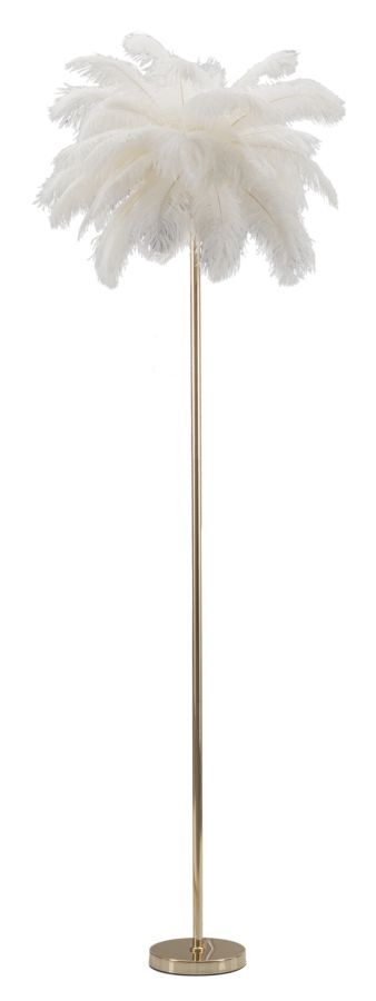 VLOERLAMP PALM WIT CM Ø 55X160 afbeelding