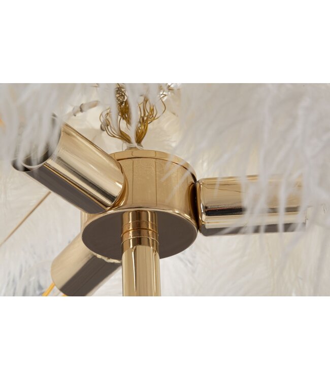 Mauro Ferretti VLOERLAMP PALM WIT CM Ø 55X160