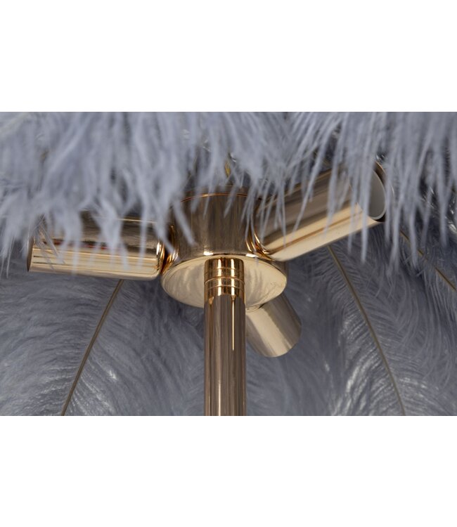 Mauro Ferretti VLOERLAMP PALM GRIJS CM Ø 55X160