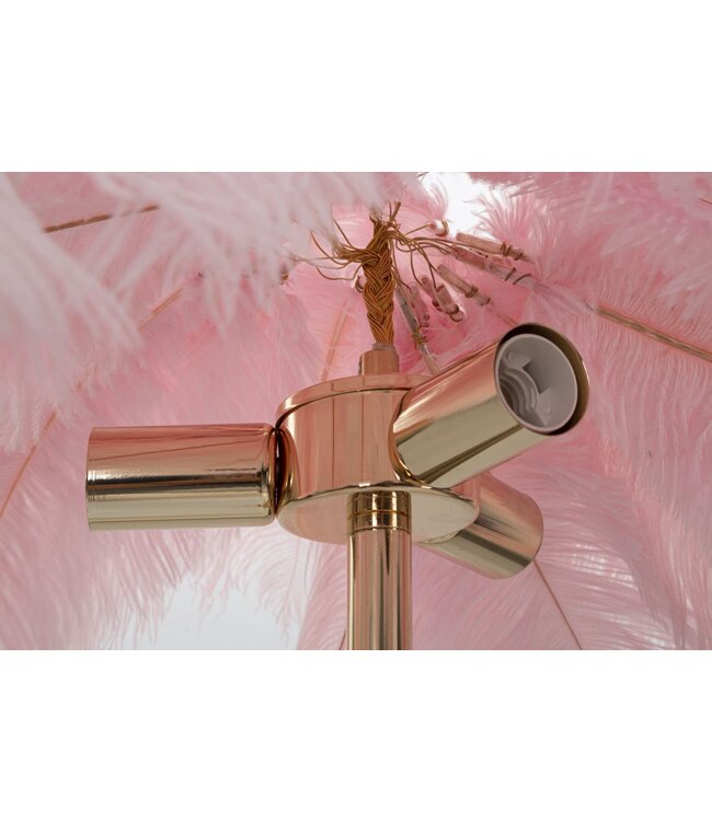 Mauro Ferretti VLOERLAMP PALM ROZE CM Ø 55X160