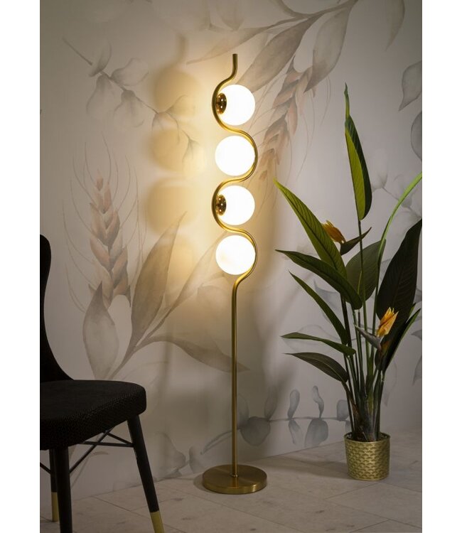 Mauro Ferretti VLOERLAMPGLAMY S 4 LUCI CM Ø 25X165