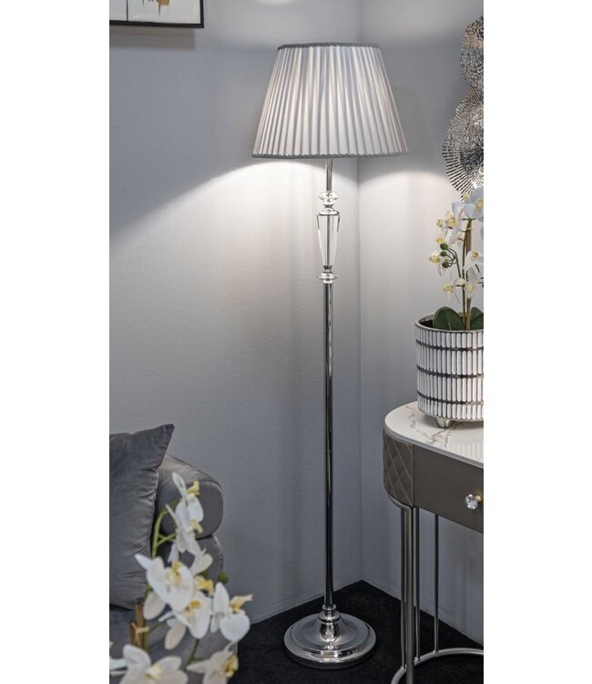 Mauro Ferretti VLOERLAMP ZILVERACHTIG CM .....