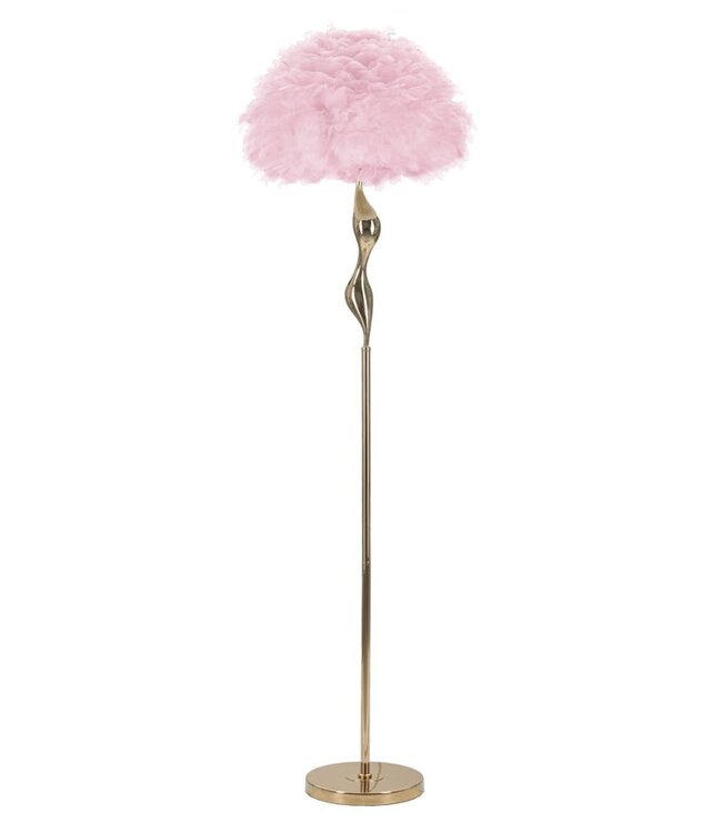 Mauro Ferretti VLOERLAMP SLANK ROZE CM Ø 50X165