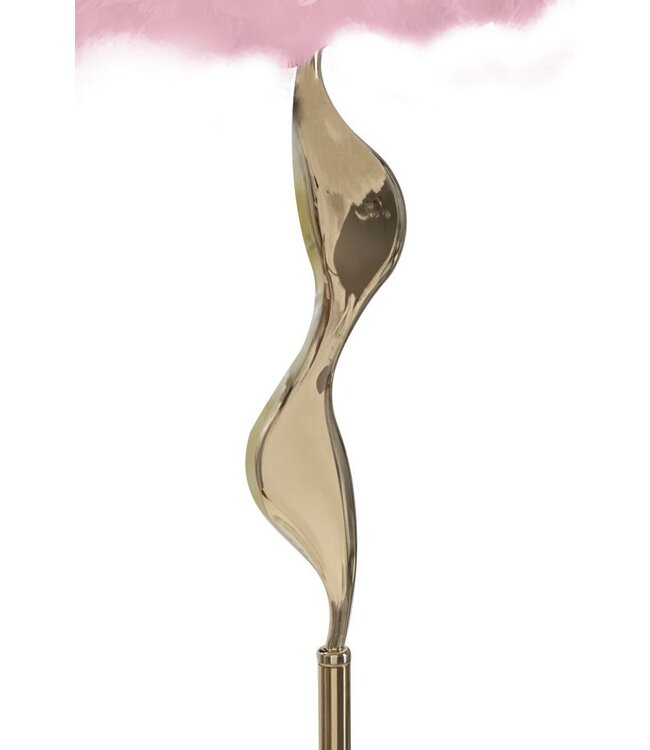 Mauro Ferretti VLOERLAMP SLANK ROZE CM Ø 50X165