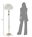 Mauro Ferretti VLOERLAMP SLANK WIT CM Ø 50X165