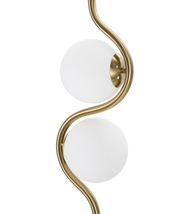 Mauro Ferretti VLOERLAMP GLAMY S 2 LUCI CM Ø 25X168