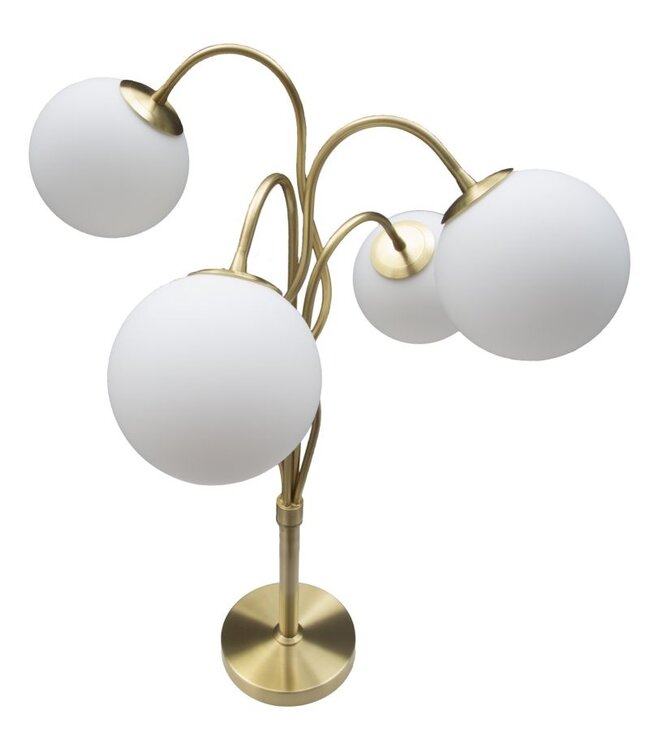 Mauro Ferretti TAFELLAMP GLIMY 4 LICHTS CM Ø 53X74