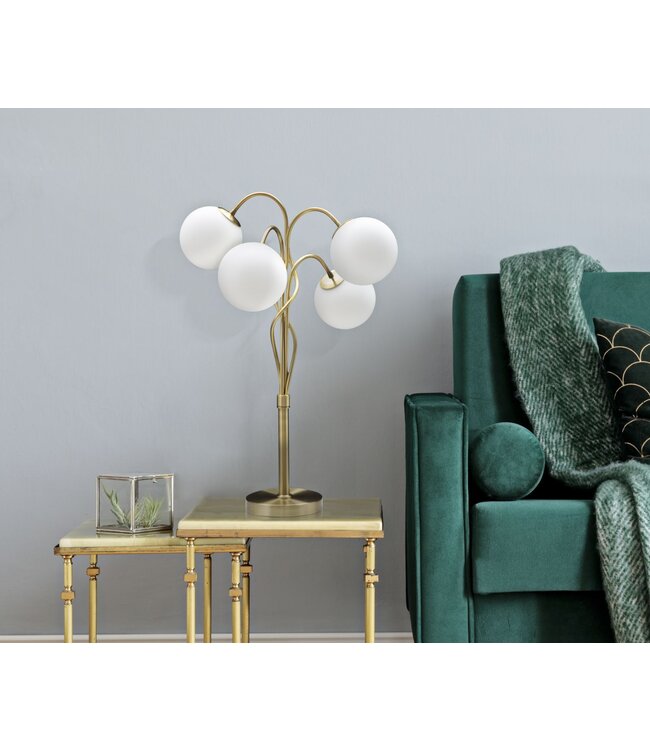 Mauro Ferretti TAFELLAMP GLIMY 4 LICHTS CM Ø 53X74