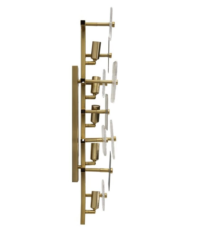 Mauro Ferretti WANDLAMP GLAZIG CM 24X13X76