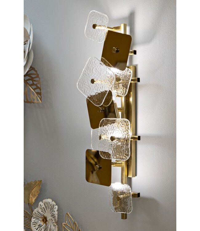 Mauro Ferretti WANDLAMP GLAZIG CM 24X13X76