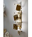 Mauro Ferretti WANDLAMP GLAZIG CM 24X13X76