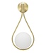 Mauro Ferretti WANDLAMP GLAMY DROP CM 24x20x52 - 1711360000