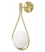 Mauro Ferretti WANDLAMP GLAMY DROP CM 24x20x52 - 1711360000