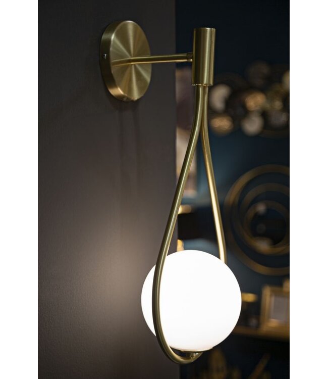 Mauro Ferretti WANDLAMP GLAMY DROP CM 24x20x52 - 1711360000