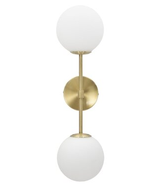 Mauro Ferretti WANDLAMP GLAMY DOPPIA CM 15x21x55 - 1711340000