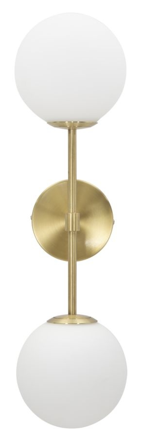 WANDLAMP GLAMY DOPPIA CM 15x21x55 afbeelding